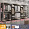 Estante de exhibición tienda de ropa de pie ropa de hombre mujer niño doble capa colgar ropa tienda madre e hijo estante especial vitrina de centro comercial