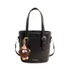 Bolso de Mano Retro Transfronterizo Otoño e Invierno para Mujer 2026 Nueva Moda Bolso Versátil de Hombro Cruzado Bolso Cubo de Gama Alta