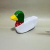 Adornos Decorativos Creativos para Escritorio, Figuras de Patos de Madera Maciza Hechas a Mano, Adornos de Patos de Madera Frescos e Interesantes