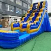 Resbaladilla acuática inflable para niños, Combinación de resbaladilla para piscina al aire libre, Diseño a prueba de sol y antideslizante, Colchoneta de aterrizaje acolchada para prevenir colisiones