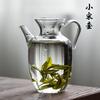 Venta al por mayor del fabricante Juego de té pequeño de té verde antiguo de la dinastía Song Olla de vidrio de borosilicato alto Tetera Kung Fu hecha a mano Juego de té
