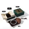 Caja Joyero de Apertura Doble Método Antiguo Herencia Caja para Pulseras Caja para Collares Caja para Pulseras Caja de Almacenamiento de Juguetes Culturales Caja de Empaque para Joyería