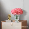 Arranjos de Flores para Mesa de Centro e Mesa de Jantar, Decorações de Luxo Leve de Alta Qualidade, Flores Artificiais de Alta Qualidade, Flores Decorativas, Rosas Hidratantes com Toque Real, Flores Artificiais