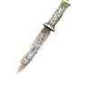 Mercancía de Delta Force Cuchillo Mariposa Hoja Sombría Modelo apilable de metal Estrella Oscura Misericordia Adorno de juguete sin afilar