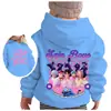 2025 Nueva Tendencia K-Pop Chicas Cazadoras Ropa Periférica Sudaderas con Capucha para Niños y Niñas Otoño Nueva Sudaderas con Capucha