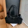 Bolso Tote Nuevo y Sencillo, Bolso Cruzado Portátil Versátil de Alta Gama, Bolsa de Compras, Bolso de Axila Casual y Personalizado para el Viaje Diario al Trabajo