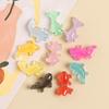 Estéreo Luminoso Pequeno Animal Pato Tartaruga Resina Mista Mesa Carro Pequenos Enfeites DIY Acessórios de Joalheria Mistos