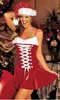 Disfraces de Navidad para Actuación en Escenario de Damas Europeas y Americanas Traje de Navidad Sexy Ds para Baile