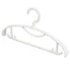 Percha de hombro ancho para uso doméstico, percha de plástico antideslizante, percha semicircular, para secar ropa, sin marcas en los hombros, percha de almacenamiento