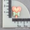 Accesorios de Resina de Caramelo Accesorios de Crema Corazón Comida Juguete Paleta Funda para Teléfono DIY Materiales para Accesorios para el Cabello de Niños