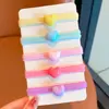 Pacote com 5 Redes de Internet Bebê Elástico de Alta Elasticidade Tendão de Borracha Cabelo Sem Danos Trança Pequena Bola de Meninas Laço de Cabelo