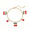 Pulsera popular de titanio y acero estilo ins, moderna, versátil, corazón, mariposa, estrella, geométrica, de acero inoxidable, joyería para la mano