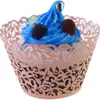 Borde de Cupcake Transfronterizo Láser Hueco Decoración de Pastel Enredadera Borde Decoración de Mesa de Postres para Bodas Cumpleaños