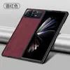 Funda para Teléfono Móvil Xiaomi Fold2 Adecuada, Funda de Cuero Anti-Caídas Todo Incluido, Funda para Teléfono Móvil de Estilo Ins Lujosa y Sencilla