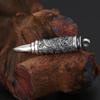 Colgante de plata de ley s925 al por mayor, joyería personalizada, de moda, de plata tailandesa, con forma de bala Panlong, colgante para hombre.