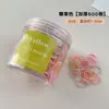 Elásticos de Cabelo Coloridos Descartáveis para Crianças Que Não Machucam o Cabelo, Alta Elasticidade e Cordas de Cabelo Duráveis, Cordas de Cabelo para Meninas, Acessórios de Cabelo para Bebês