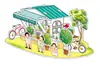 Nuevo Rompecabezas Estéreo 3D de Villa Estilo Europeo Juguetes Intelectuales DIY para Niños Regalos de Guardería Rompecabezas Familiar