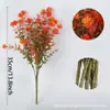 Em estoque Amazon Explosions Outono Eucalipto Camélia Lavanda Margarida Buquê de Flores Artificiais Planta Artificial Flor