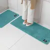 Alfombra de Cocina Larga Resistente a Manchas, Felpudo de Entrada de Baño, Alfombrilla Antideslizante para Inodoro, Alfombrilla Absorbente para Baño