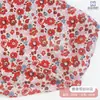 C33 gris moteado base pequeña floral 50D horizontal gasa estampada ropa de niño tela para vestido al por mayor