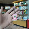 Chaveiro de floresta de desenho animado pequeno acessório pingente de bolsa caixa surpresa menina fofa presente decoração