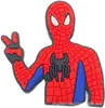 Serie Spiderman, zapatos con agujeros, hebilla de zapato con flores, hebilla de zapato desmontable decorativa de PVC, punto transfronterizo, explosión de Amazon