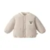 Chaqueta de algodón acolchada para bebé, engrosada con acolchado extra, abrigo cálido para niños, 120 g, abrigo de otoño/invierno para bebés y niños pequeños para niños