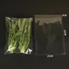Bolsas Especiales para Empaque de Frutas y Verduras de Supermercado, Bolsas de Plástico Transparente Anti-Niebla Transpirables Opp Autoadhesivas, Bolsas para Empaque de Alimentos