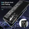 Adecuado para Japón y Corea del Sur, Funda para Teléfono Samsung Fold8 Ultra con Correa de Muñeca Elástica Integrada, Cubierta Protectora Plegable Anti-Caídas para Z Fold7