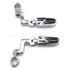 Pedal de Pie Trasero Modificado para Motocicleta de Aleación de Aluminio Estriberas Soporte de Pedal de Pie Parachoques 32mm