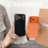Funda de Teléfono con Patrón de Cuadros de Marca de Moda Adecuada para Apple 17Promax Que se Transforma Instantáneamente en una Nueva Cubierta Mate Anticaídas para iPhone 16 15