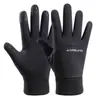 Guantes de Ciclismo Otoño e Invierno con Pantalla Táctil Forro Polar Cálido Impermeables para Deportes al Aire Libre Hombres Conducción y Pesca Antideslizantes Resistentes al Desgaste de Dedos Completos