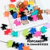 Série de Contas Coloridas DIY Corrente de Corda para Celular Joia Quatro Vias Ins Joias Feitas à Mão Acessórios de Contas Soltas Contas Fofo