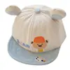 Gorro de Bebé Yipan Primavera y Otoño Coreano Lindo Súper Adorable Dibujos Animados Infantiles Gorra de Béisbol para Bebé Gorra de Pico de Pato para Bebé