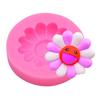 Molde de Silicone Girassol Flor Girassol DIY Bolo Chocolate Molde Ferramenta de Decoração para Assar