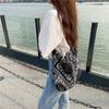 13165 Luz Vintage Caju Flor Crossbody Bolsa de Ombro Estilo Étnico Casual Saco de Compras Moda Lona Saco Mulheres Atacado