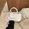 Bolso de Nube Blanca de Gama Alta para Mujer 2026 Nuevo Otoño/Invierno Bolso de Mano Sencillo Bolso Pequeño de Mano Bolso de Hombro Cruzado