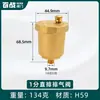 Válvula Baizhan Válvula de Purga Automática de Cobre para Calentadores Solares de Agua, Radiadores, Tuberías de Agua, Calefacción por Suelo Radiante y Calderas de Pared