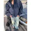 Chaqueta retro americana transfronteriza para hombre y mujer, abrigo de marca de moda de alta calle para parejas, top deportivo Harrington holgado y versátil