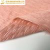 Tecido para vestido jaqueta jacquard amassado de rayon de nylon CR311 com textura plissada tridimensional