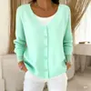 2026 Cardigan com Capuz Jaqueta de Imitação de Lã com Botões Europeu e Americano Outono e Inverno Novo Estilo Moda Casual Criativa Transfronteiriça Roupas Femininas
