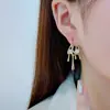 Pendientes de Perla Gota de Lava de Venta Caliente Transfronterizos Moda Europea y Americana Diseño de Nicho Simple Elegante Lujo Accesible Sentido de Alta Gama
