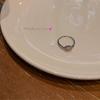 Anillo de amor de circonio en polvo dulce de estilo japonés para mujer, diseño de lujo ligero, anillo de personalidad de moda de nicho, anillo para el dedo del mejor amigo del estudiante