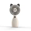 2025 desenho animado portátil pequeno ventilador USB carregamento portátil portátil estudante fofo mini desktop pequeno ventilador elétrico fábrica