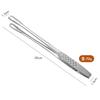 Pinza para alimentos de acero inoxidable 304 transfronteriza, pinza para barbacoa coreana, pinza para barbacoa al aire libre, pinza para bistec de barbacoa, pinza para alimentos de Amazon