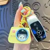 Chaveiro Criativo Bolsa Portátil para Pet Desenho Animado Fofo Gatinho Brilhante Boneca Pingente de Bolsa de Casal Pequeno Presente
