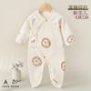 Macacão de bebê classe A algodão puro roupa de monge recém-nascido 0-3 meses roupa de borboleta roupa de escalada