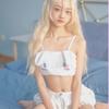 Ropa interior de chica suave japonesa, linda loli de peluche, Melody, orejas grandes, perro Jade Gui, sujetador de tubo, conjunto de sujetador, baile