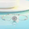 Pulsera de Plata de Ley S925 con Punta de Estrella para Mujer, Exquisito Collar, Joyería de Mano Versátil, Regalo para Novia o Mejor Amiga, Regalo Mayorista 520