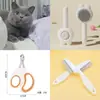Peine para gatos para eliminar el pelo suelto, herramienta especializada para el aseo, cortaúñas, peine de aguja para limpieza de gatos, herramienta para eliminar pulgas, suministros completos para gatos